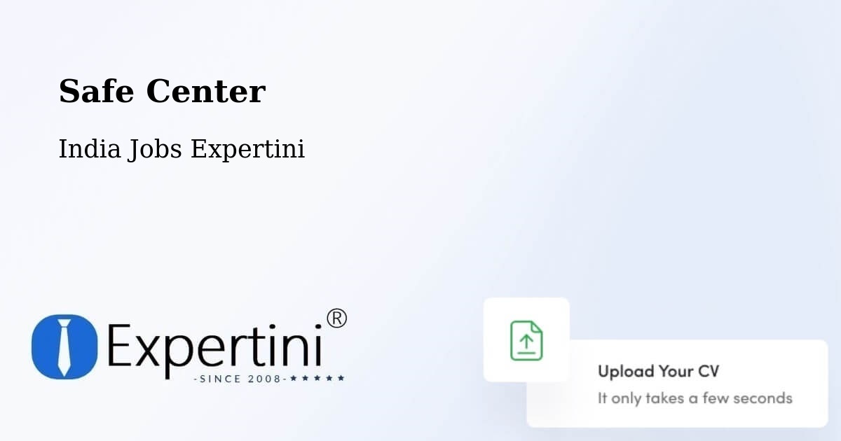 Safety Center – Nellore - India Jobs Expertini
